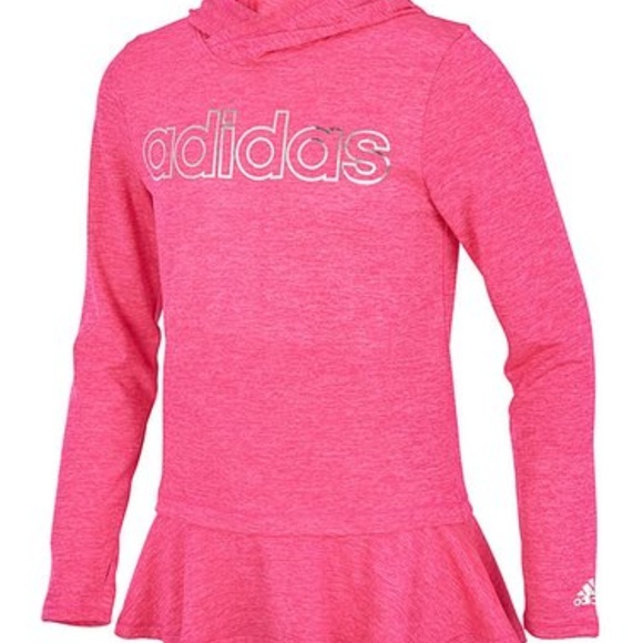 adidas Other - Girl's adidas hoodie with peplum waist!!